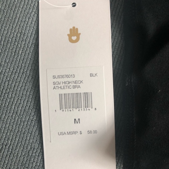 NWT Spiritual Gangster High Neck Athletic Bra - Picture 6 of 7